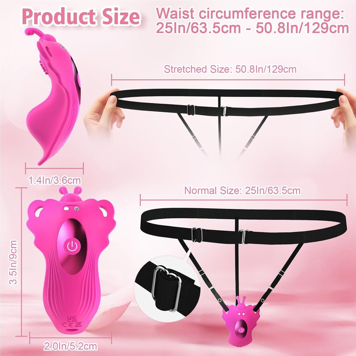 Butterfly Wearable Panty Clitoral Stimulation Vibrator - Lurevibe
