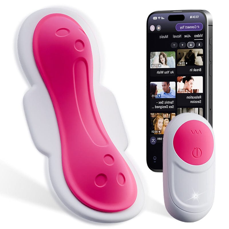 Wearable Panty Vibrators Clit Nipple Stimulator With Remote App Control - Lurevibe