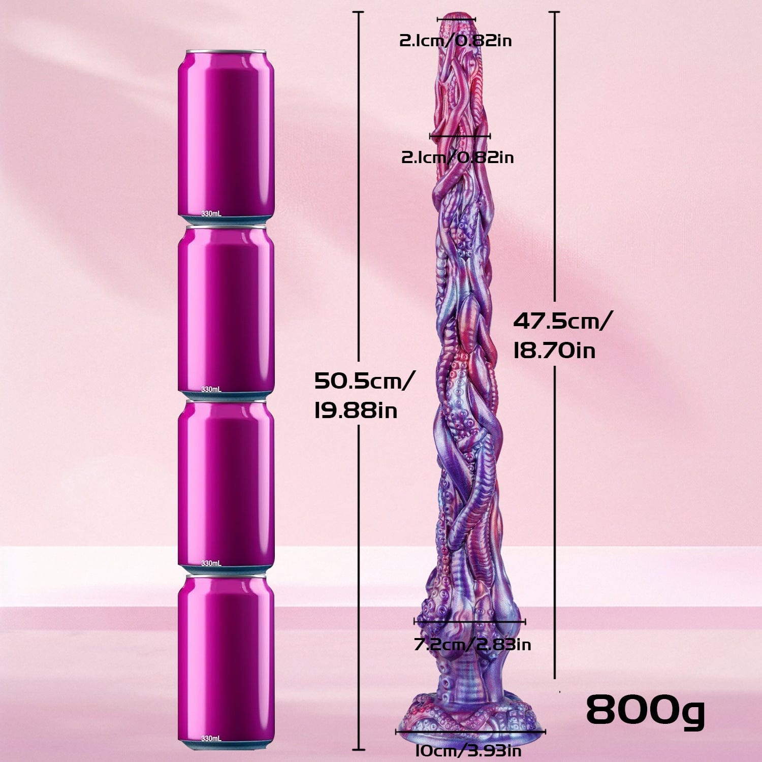 Octopus Smart Endoscopic / Squirting Monster Dildo Anal Plug