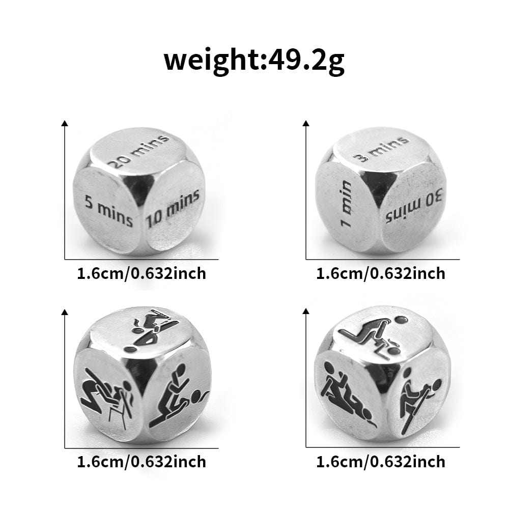 Couple Flirting Sex Positions Time Roll Dice Sex Accessories - Lurevibe