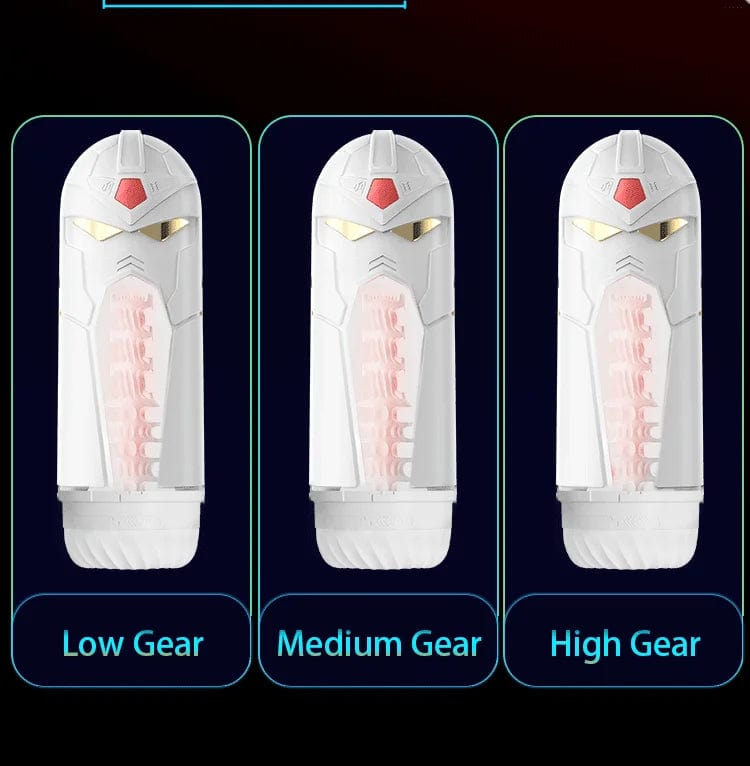 Lurevibe - App Remote Control Interactive Heated Thrusting Sucking Male Penis Stroker - Lurevibe