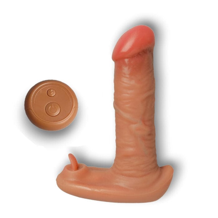 Stoender Dildo-Vibrator, realistischer tragbarer Klitoris-G-Punkt-Mas Lurevibe Stoender Dildo-Vibrator, realistischer tragbarer Klitoris-G-Punkt-Mas Lurevibe