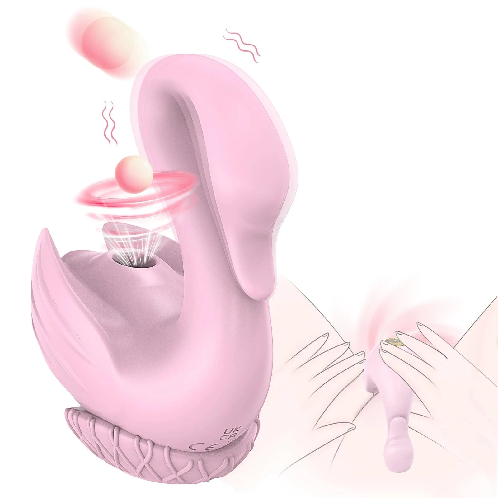 Swan Sucking Clitoral Nipple Stimulation Vibrator - Lurevibe