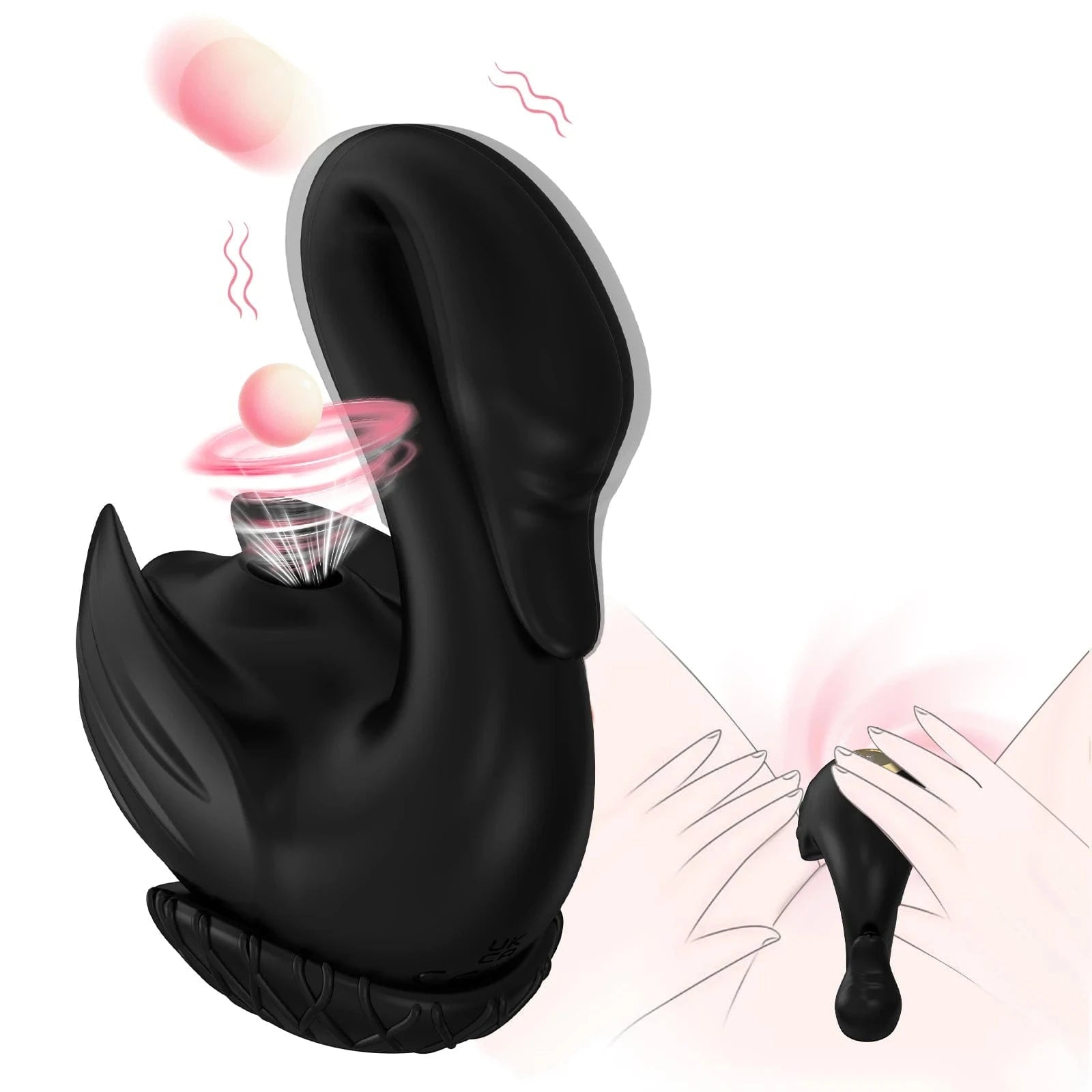 Swan Sucking Clitoral Nipple Stimulation Vibrator - Lurevibe