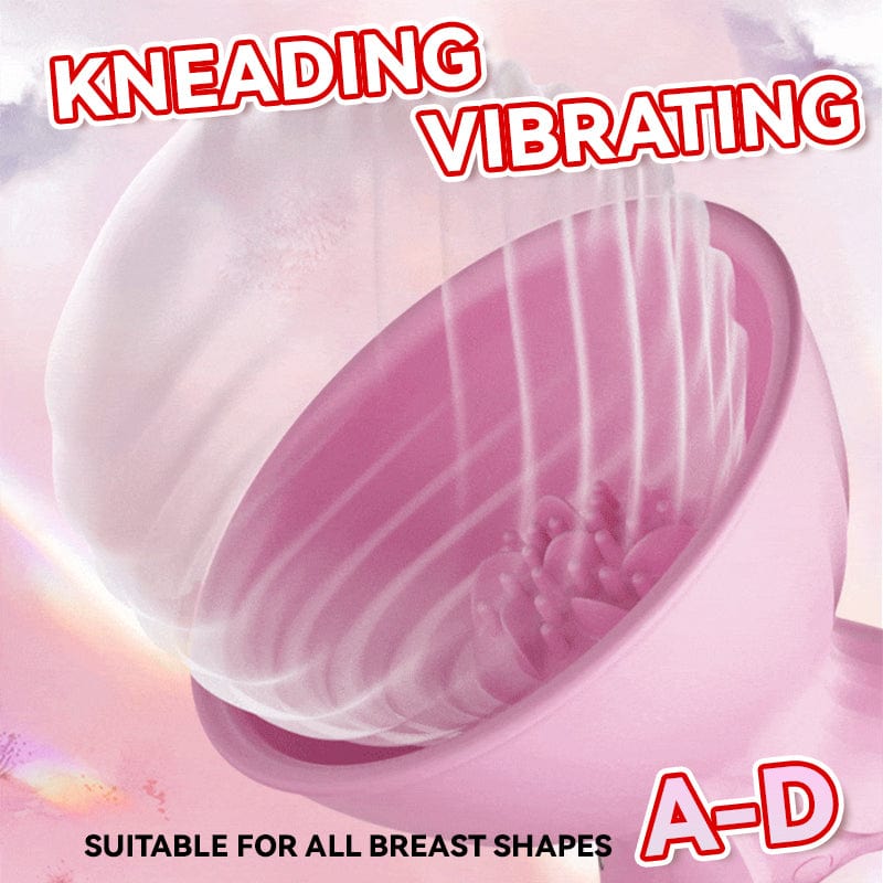 Vibrating Rotation Breast Massager Clitoral Stimulator With Remote Control - Lurevibe