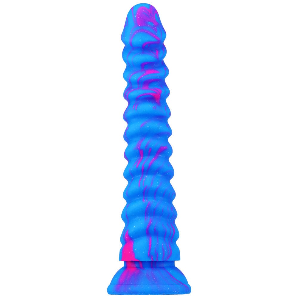 8.5 Inch Dragon Scale Silicone Dildo - Lurevibe