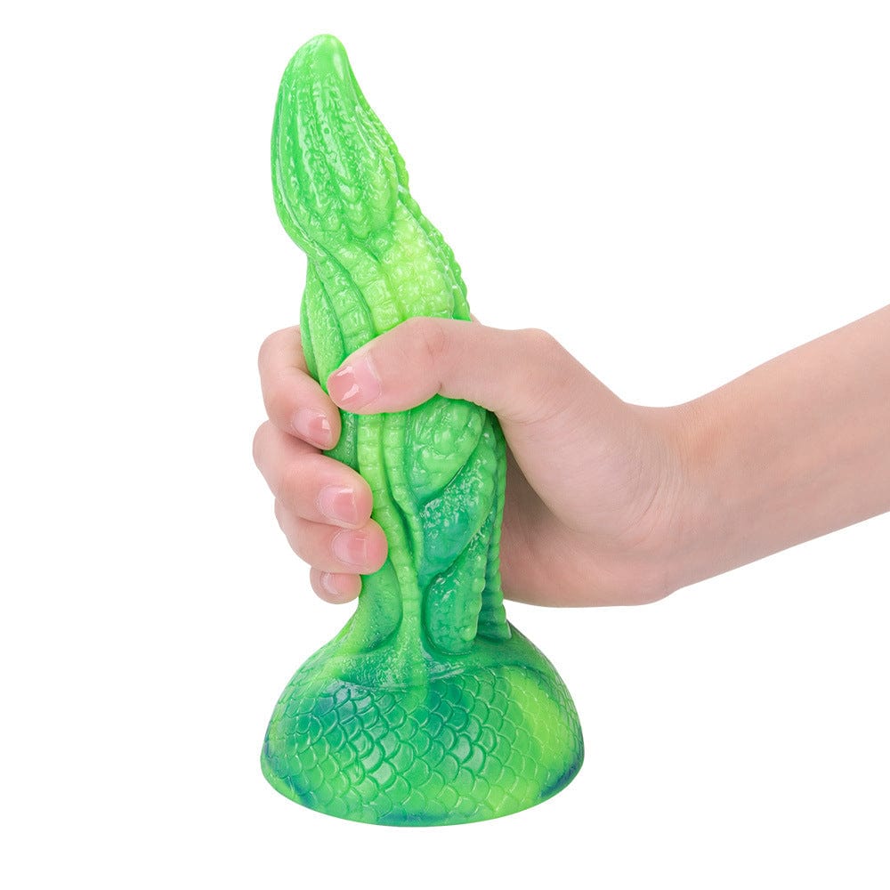 Analplug aus Silikon mit Dildo in Gemseform Lurevibe Analplug aus Silikon mit Dildo in Gemseform Lurevibe