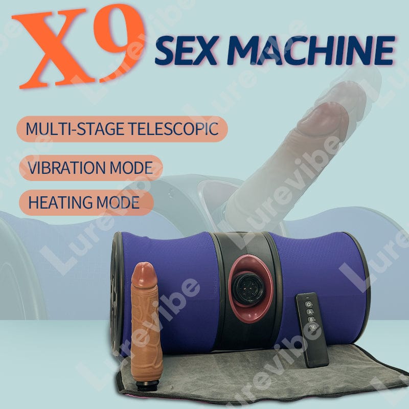 Zsex Upgraded X9 Roller Thrusting Sex Machine With Remote Control - Lurevibe