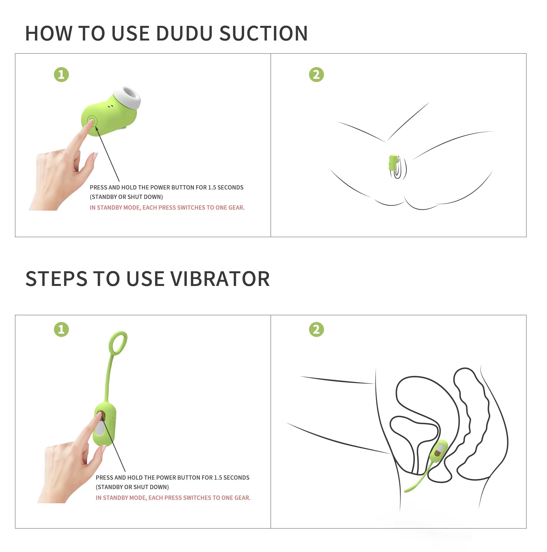 Bobo Suction Egg Clitoral Stimulation Vibrator Set - Lurevibe