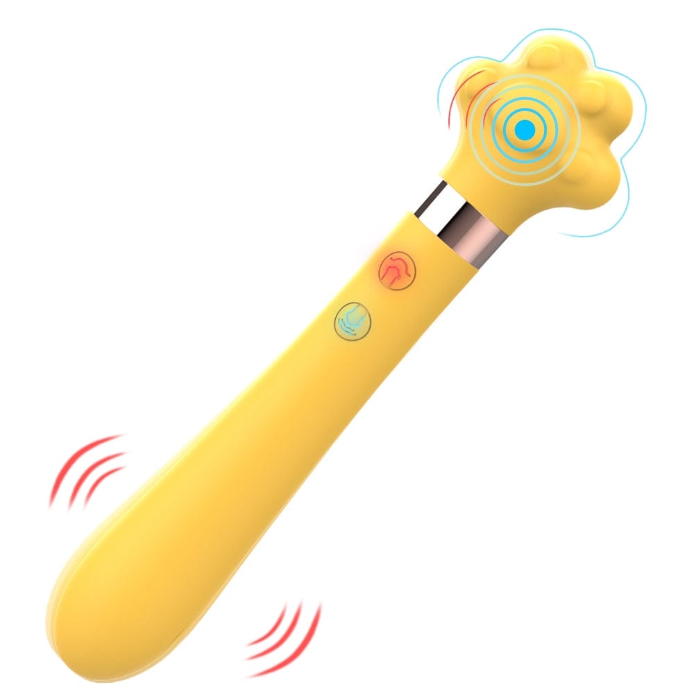Cute Cat Paw 7 Flapping Clitoral G Spot Vibrator - Lurevibe