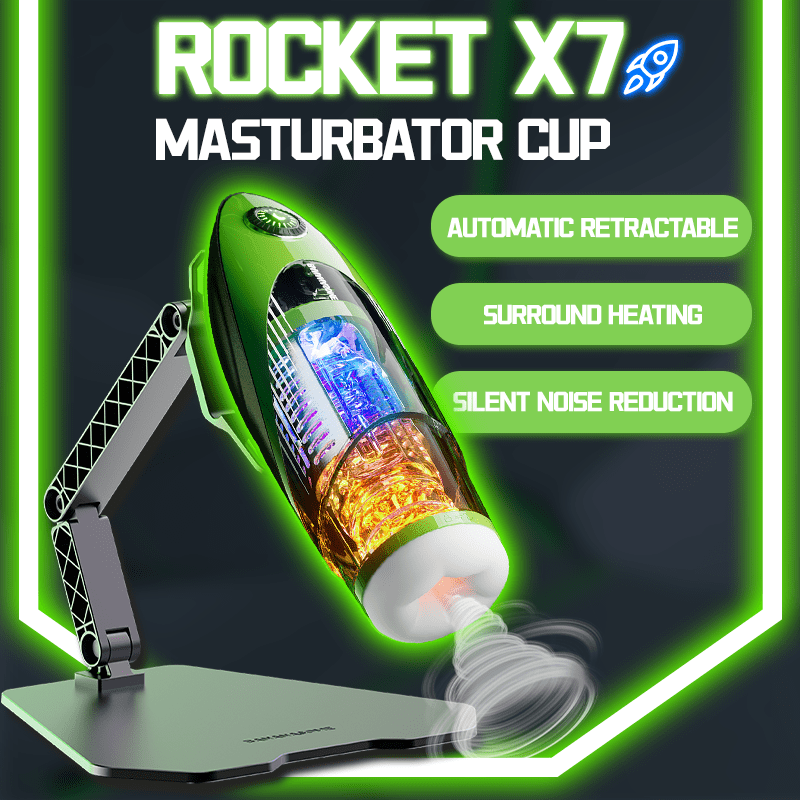 X7 Male Automatic Masturbation Cup 10 Vibration Modes - Lurevibe
