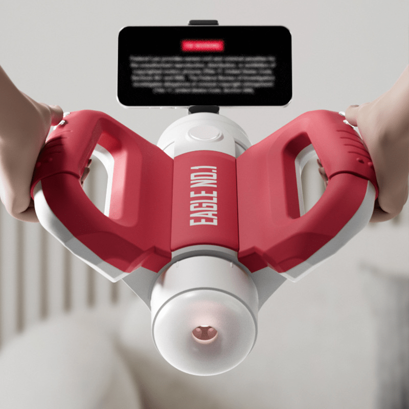 Hercules Grip 2.0 Telescopic Rotating Masturbation Cup - Lurevibe