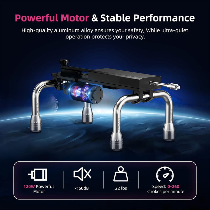 SHEYAY Electronic Dog Female Sex Machine Multiple Accessories - Lurevibe