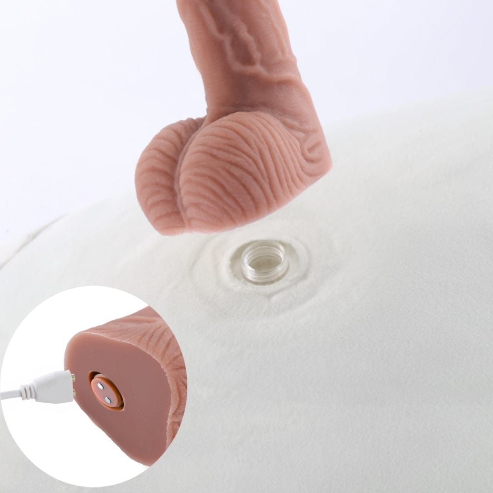 Upgraded Fun Plush Toys Thrusting Dildo Machine Sex Toy - Lurevibe