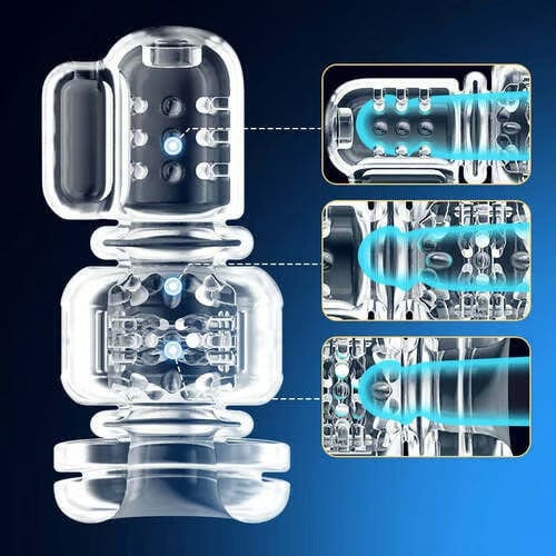 Ride X - Thrusting 300 Thrusts/Min Male Stroker - Lurevibe