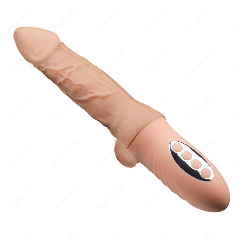 Lurevibe - Women's Telescopic Cannon King Automatic Vibration Heating Simulation Machine Masculine Masturbation - Lurevibe