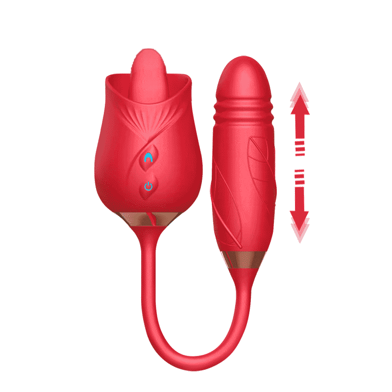 Lurevibe - The Rose Toy With Bullet Vibrator Pro Lurevibe - The Rose Toy With Bullet Vibrator Pro