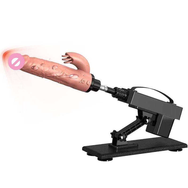 Lurevibe - Fully Automatic Telescopic Heating Vibrator Sex Machine Lurevibe - Fully Automatic Telescopic Heating Vibrator Sex Machine