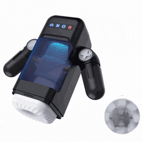 Lurevibe - Game cup - Thrust Vibration Masturbator With Heating Function - Lurevibe