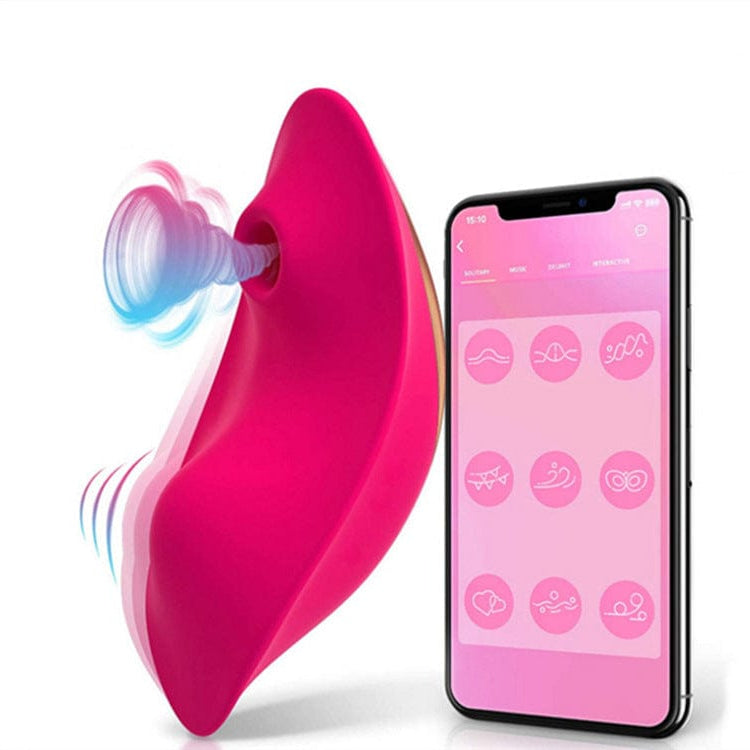 Lurevibe - Wear Sucking App Wireless Remote Control Sex Toys - Lurevibe