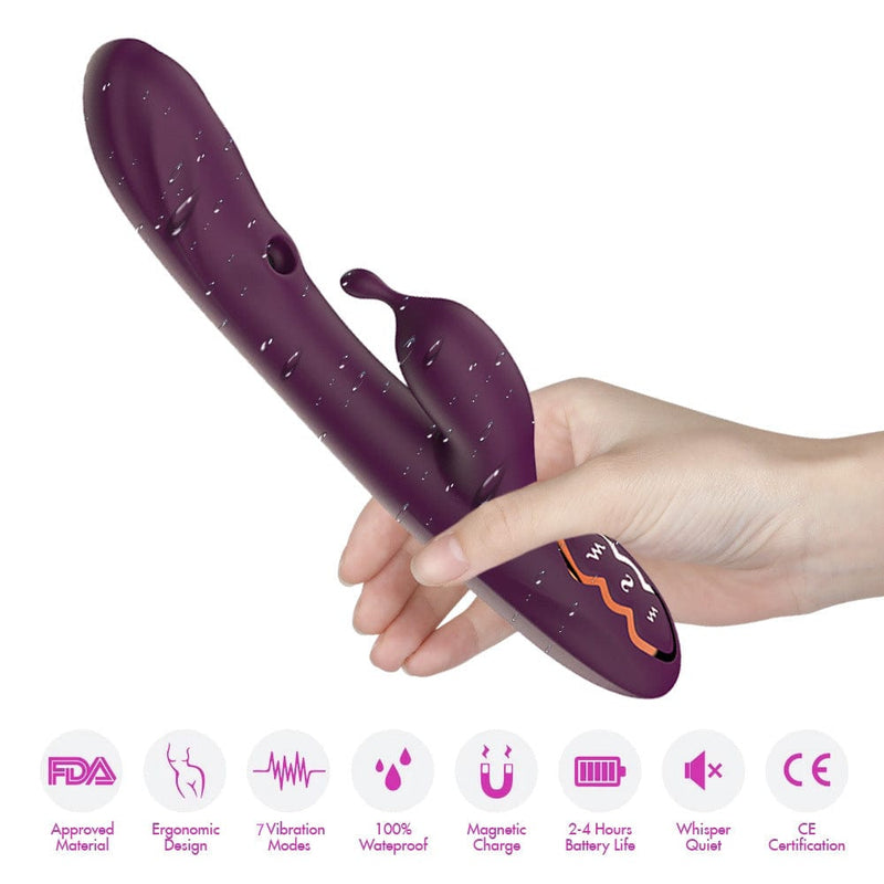 Lurevibe - Vibromasseur à aspiration point G à 7 fréquences