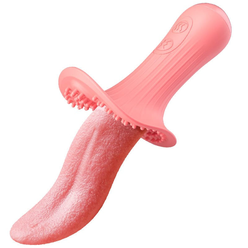 Lurevibe - Rose Realistic Tongue Licking Massage Vibrator Lurevibe - Rose Realistic Tongue Licking Massage Vibrator