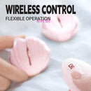 Roomfun Shell SM Electric Shock Nipple Clamp Vibration Massager With Remote Control - Lurevibe