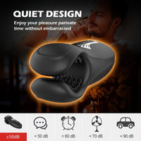 Lurevibe - Vise trainer, penis trainer, vibrating male equipment, massage, numbing vibration - Lurevibe
