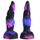 Starry Dark Purple Special-Shaped Artificial Dildo - Lurevibe