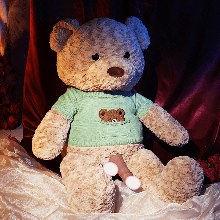Teddy Bear Type Plush Sex Machine App Control - Lurevibe
