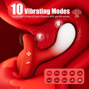 Clitoral Stimulator Mini Vibrator with 10 Vibrating Modes G Spot Nipple Masturbator - Lurevibe