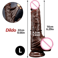 Real Skin Feeling Realistic Dildos Sliding Foreskin Design Female Masturbator - Lurevibe