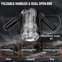 Lurevibe - Automatic Male Masturbator for Man: Game Cup Pulse - Telescopic Vibration - Lurevibe
