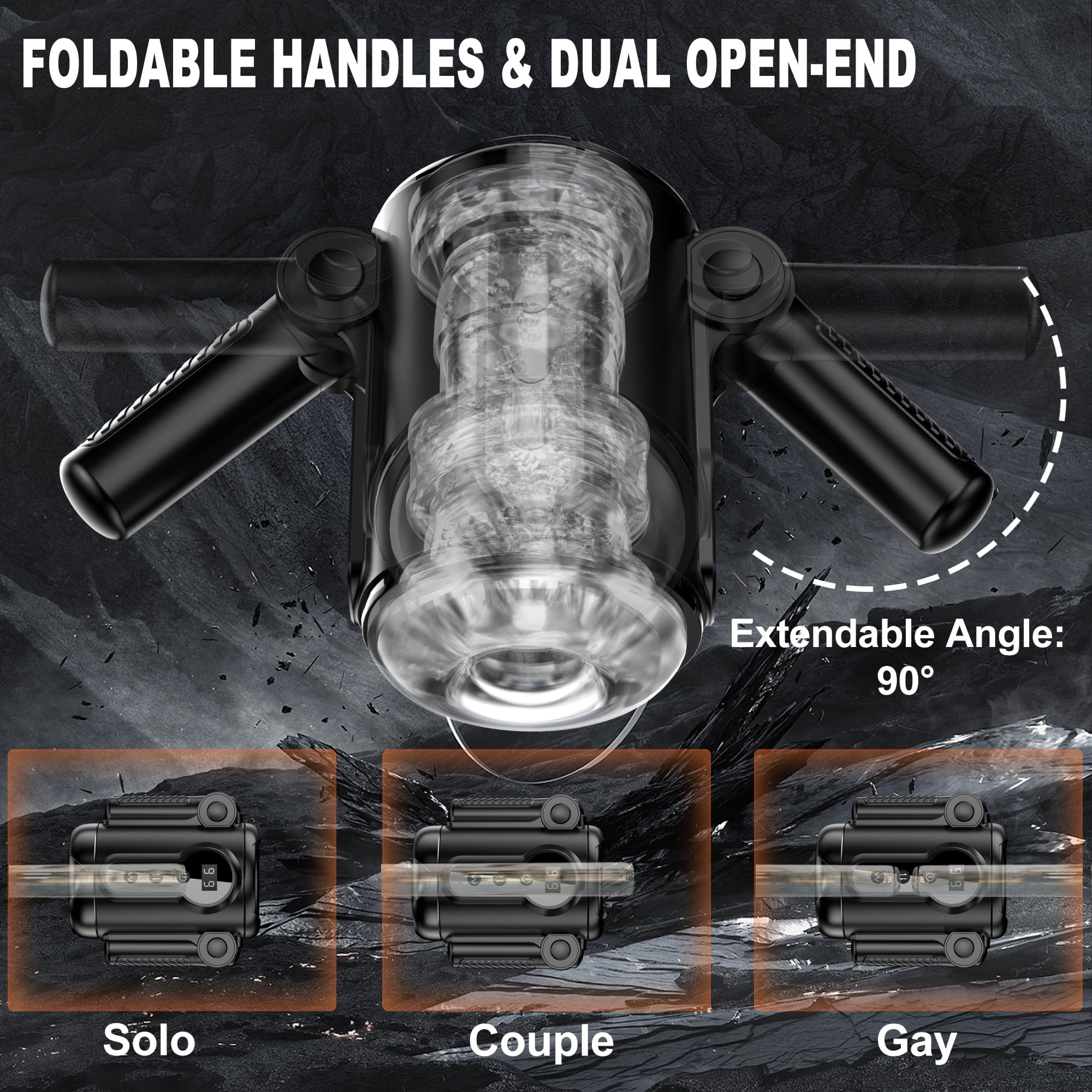 Lurevibe - Automatic Male Masturbator for Man: Game Cup Pulse - Telescopic Vibration - Lurevibe