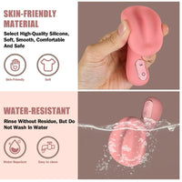 Clitoral Stimulator Mini Vibrator with 10 Vibrating Modes G Spot Nipple Masturbator - Lurevibe