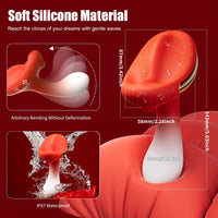 Clitoral Stimulator Mini Vibrator with 10 Vibrating Modes G Spot Nipple Masturbator - Lurevibe
