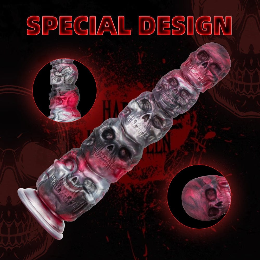 Halloween Pumpkin Head Skull Butt Plug - Lurevibe