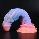 Fluorescent Silicone Butt Plug Dildo - Lurevibe
