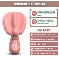 Clitoral Stimulator Mini Vibrator with 10 Vibrating Modes G Spot Nipple Masturbator - Lurevibe