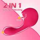 Lurevibe - Clitoral Licking G Spot Vibrator Clitoralis Stimulator for Women with 10 Licking Vibrating Modes - Lurevibe
