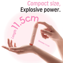 KISSTOY Honey Stick Dual-End Suction & Vibration Mini Wand