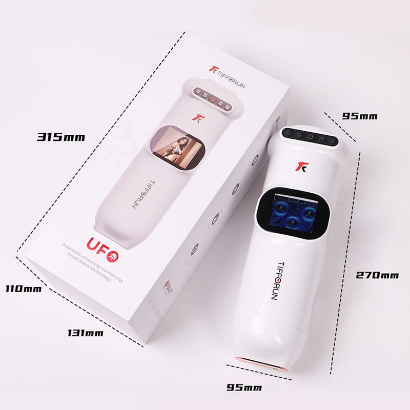 9-Frequency Telescopic 9-Frequency Vibration UFO Masturbation Cup - Lurevibe