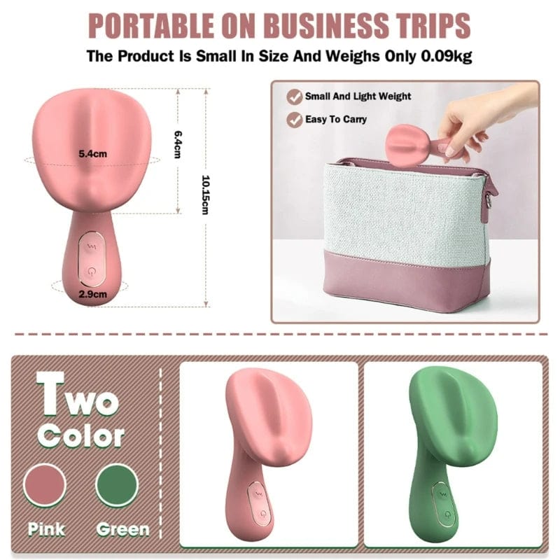 Clitoral Stimulator Mini Vibrator with 10 Vibrating Modes G Spot Nipple Masturbator - Lurevibe