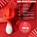 Clitoral Stimulator Mini Vibrator with 10 Vibrating Modes G Spot Nipple Masturbator - Lurevibe