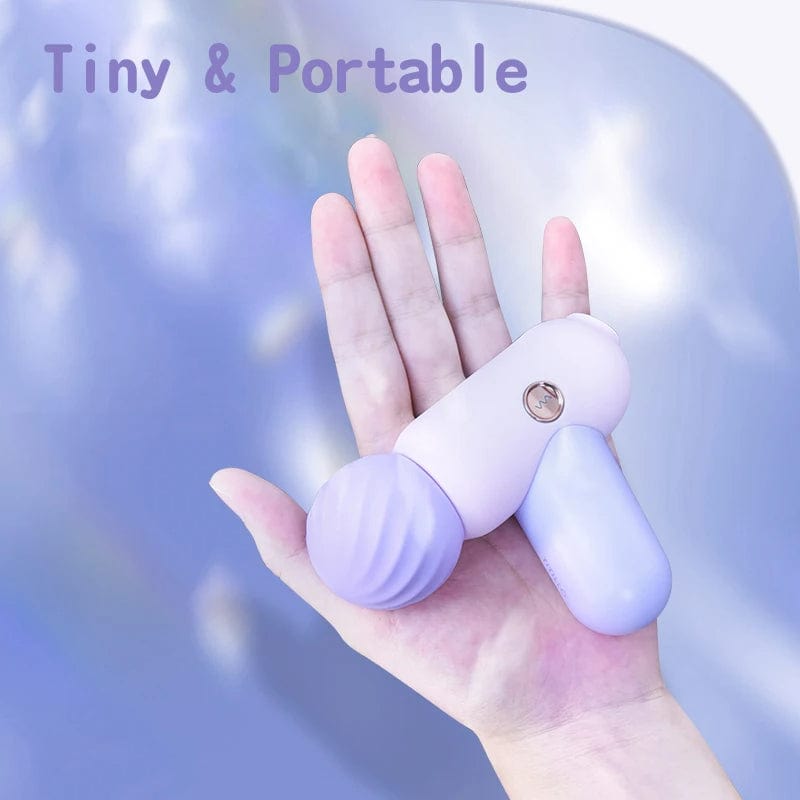 Lurevibe - 2 in 1 Sucking Av Wand Vibrator For Women - Lurevibe