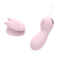 Finger Clip Remote Control Vibrator Heating Massager - Lurevibe