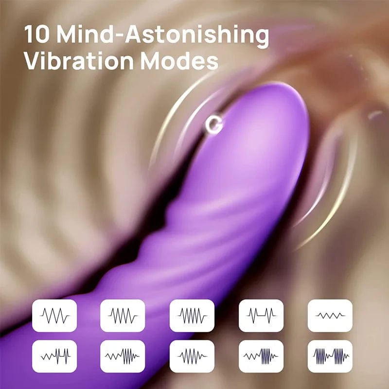Lurevibe - Sucking Licking Vibrating Tongue Oral Clitoral G spot Vibrator - Lurevibe