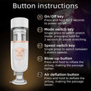 Lurevibe - 5-Speed Suction and Clamping Male Masturbator - Lurevibe