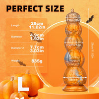 Halloween Pumpkin Head Skull Butt Plug - Lurevibe