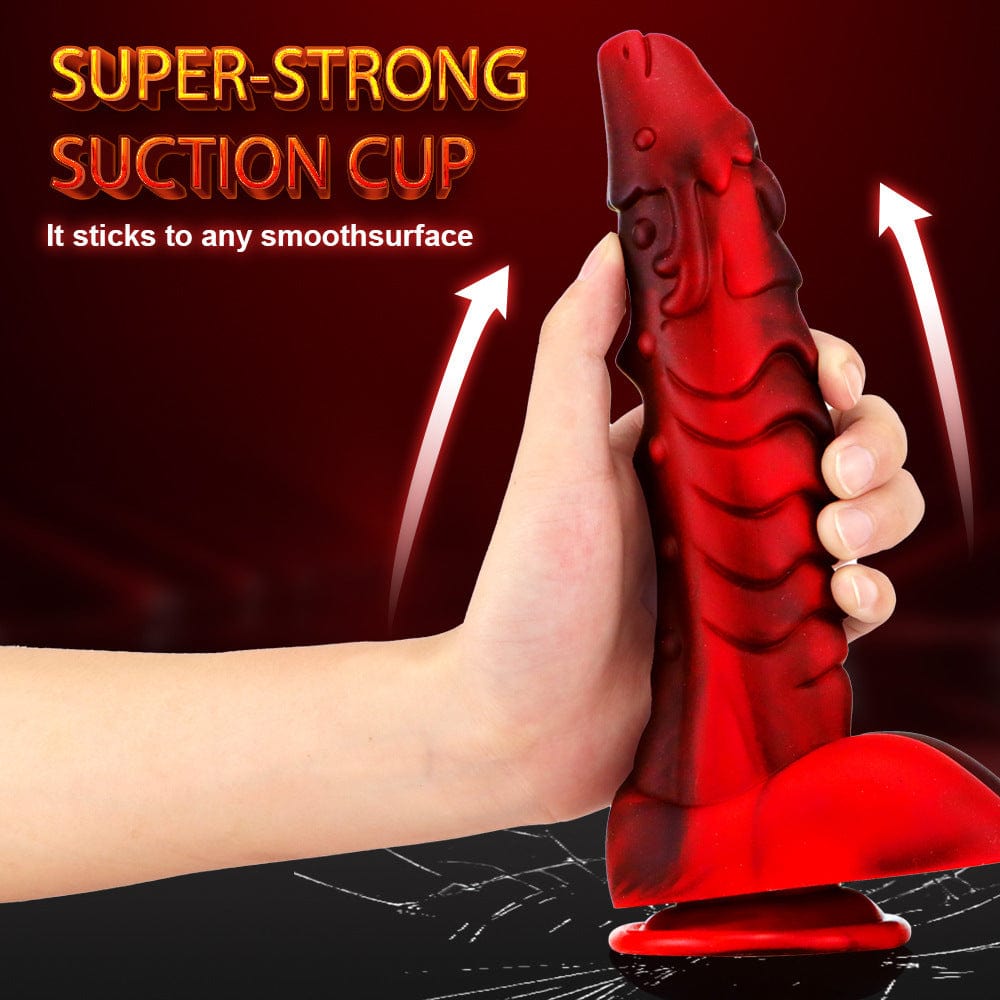 Faucet Soft Silicone Mixed Color Artificial Dildo - Lurevibe